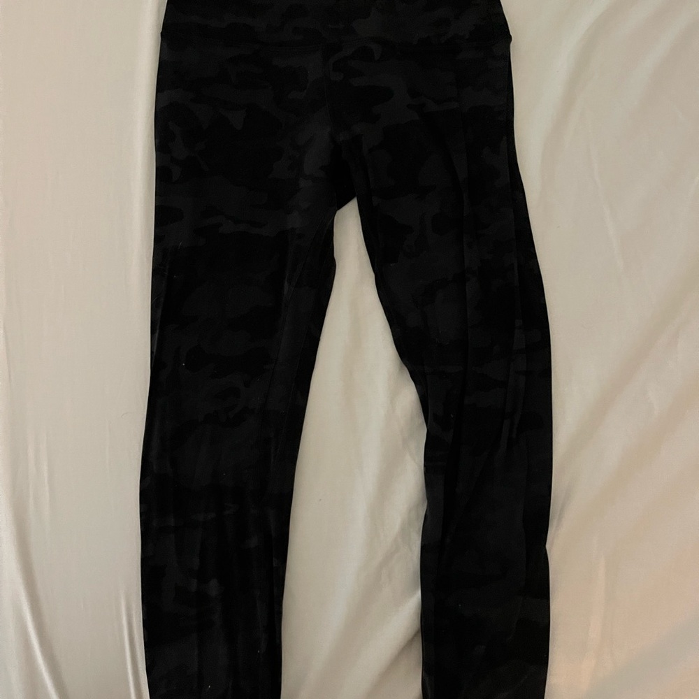 lululemon athletica black Camouflage align Leggings